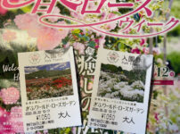 ワールドローズガーデンの入場券画像