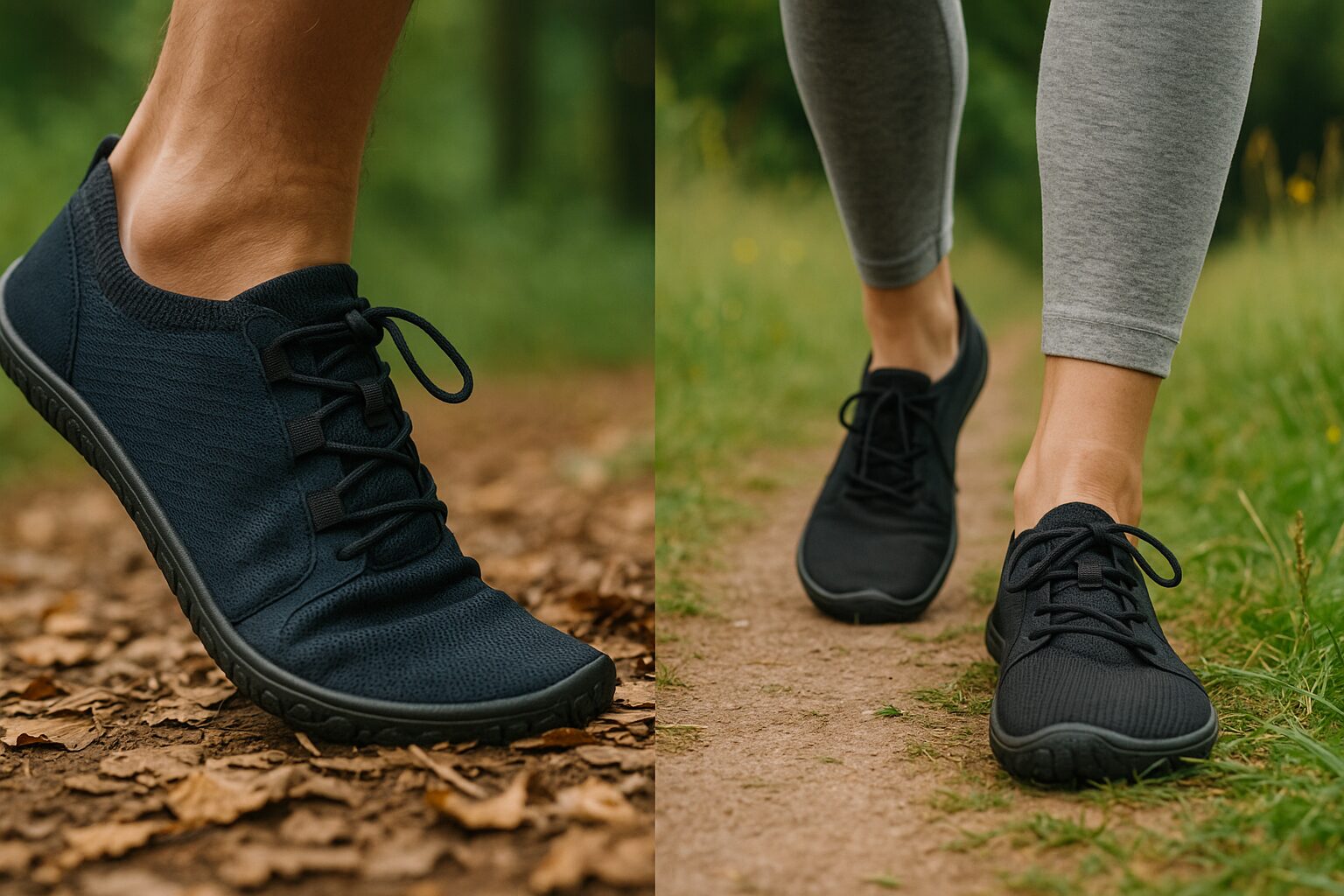 足の健康に良いといわれるベアフィットシューズの参考画像