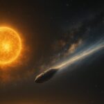 恒星間天体3I/ATLASの接近を受けて、恒星間天体の考察を行う画像