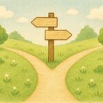 究極の選択を迫られた時どうするかを問う画像