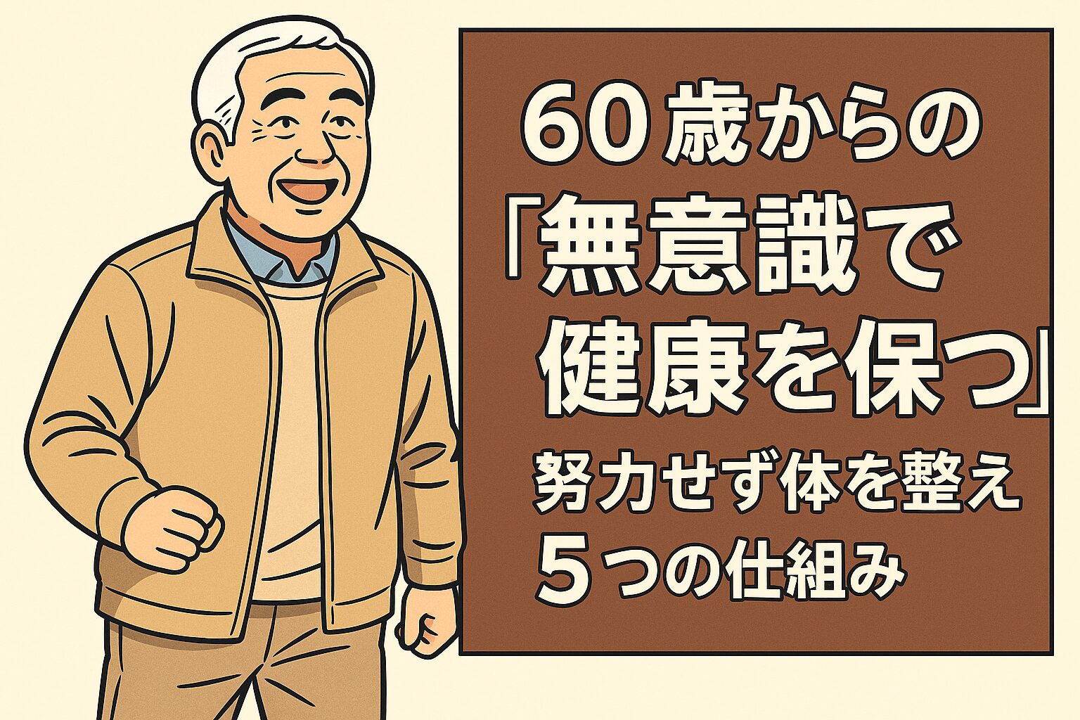 無意識で健康を保つ記事の画像