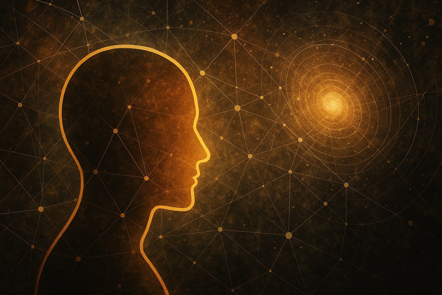 脳と宇宙秩序の中には大きな関連があるという事を示唆する画像