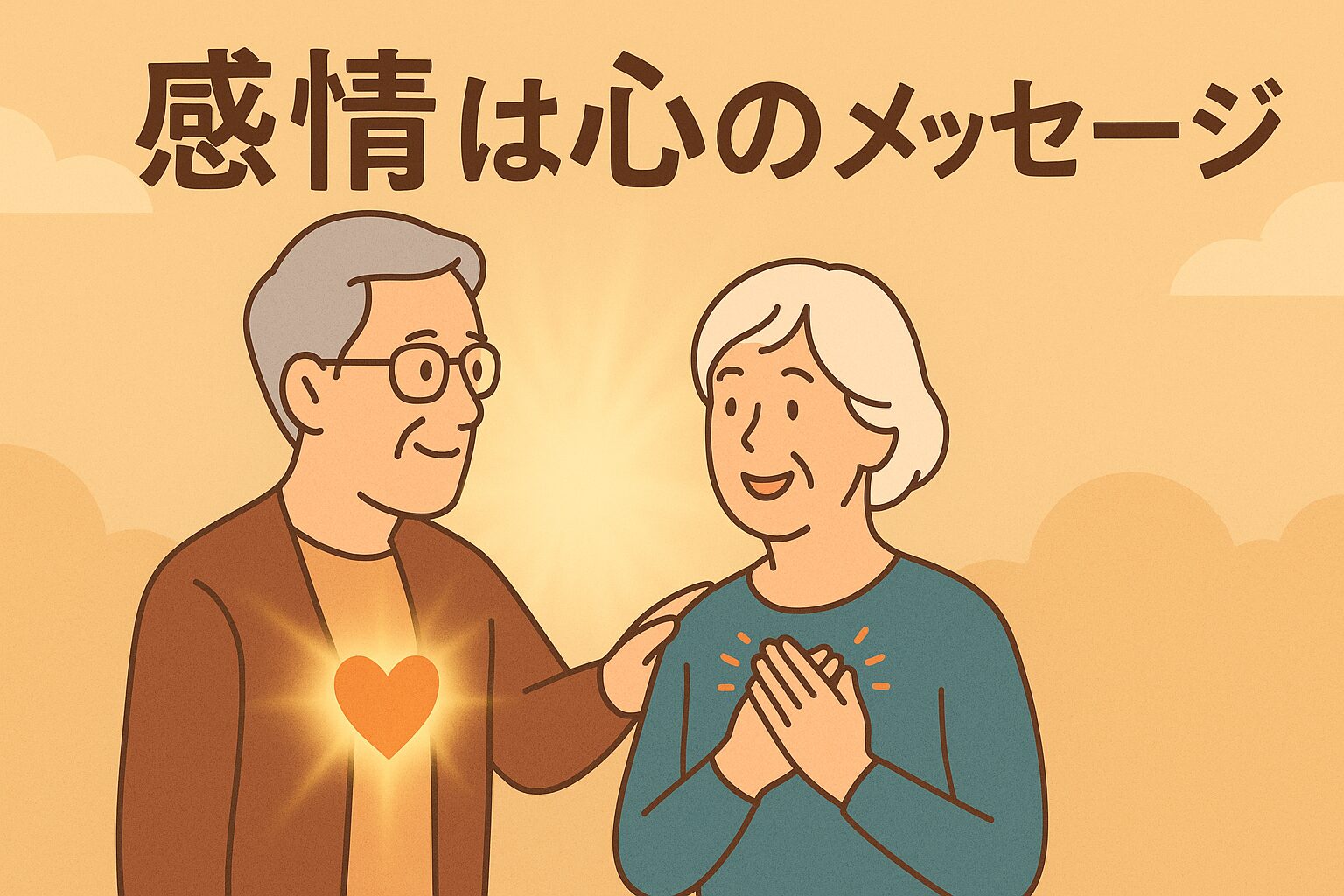 感情が生まれるもとは、心のありようであることを表す画像