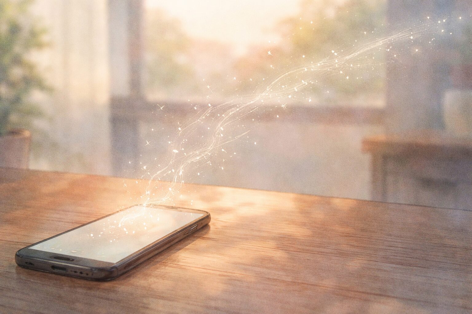 現在のSNS時代の言葉の流れを表すイラスト