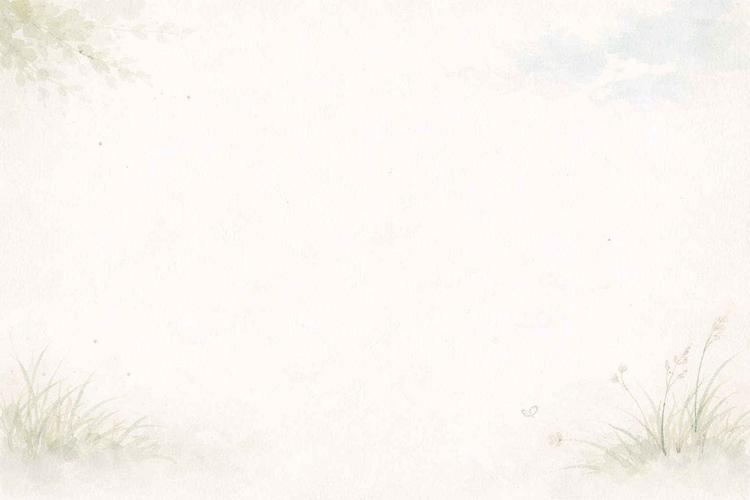 言葉になる前の静かな理解を象徴する余白のあるイラスト